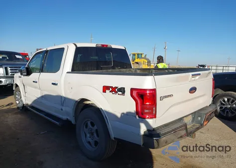 2017 Ford F-150 Lariat из США, поврежденный, VIN 1FTEW1EG0HKC16740